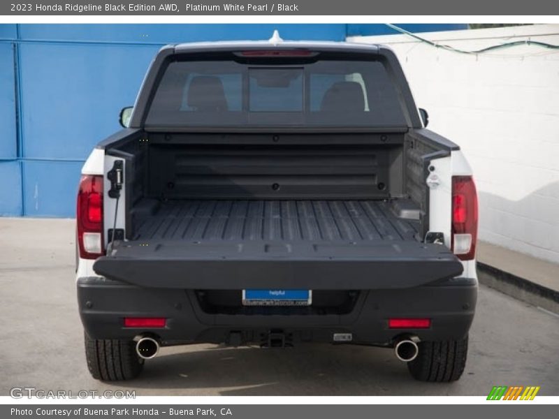 Platinum White Pearl / Black 2023 Honda Ridgeline Black Edition AWD