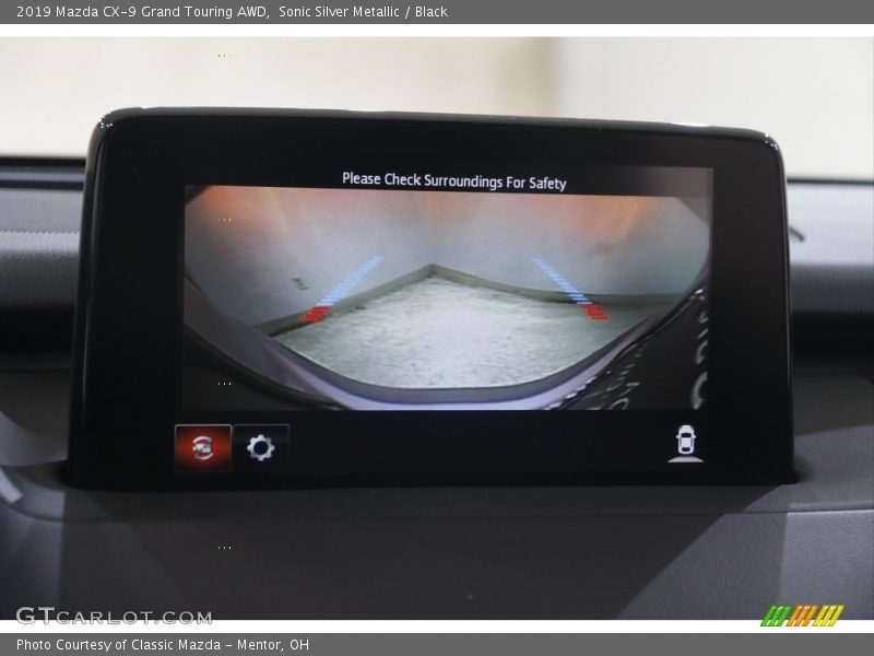 Sonic Silver Metallic / Black 2019 Mazda CX-9 Grand Touring AWD