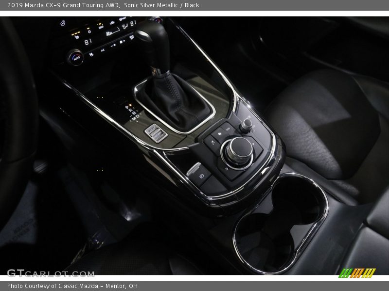 Sonic Silver Metallic / Black 2019 Mazda CX-9 Grand Touring AWD