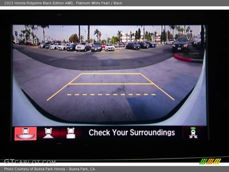 Platinum White Pearl / Black 2023 Honda Ridgeline Black Edition AWD