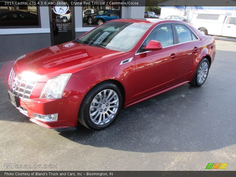 Crystal Red Tintcoat / Cashmere/Cocoa 2013 Cadillac CTS 4 3.6 AWD Sedan