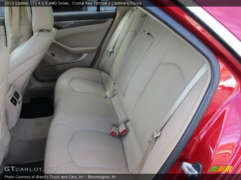 Rear Seat of 2013 CTS 4 3.6 AWD Sedan