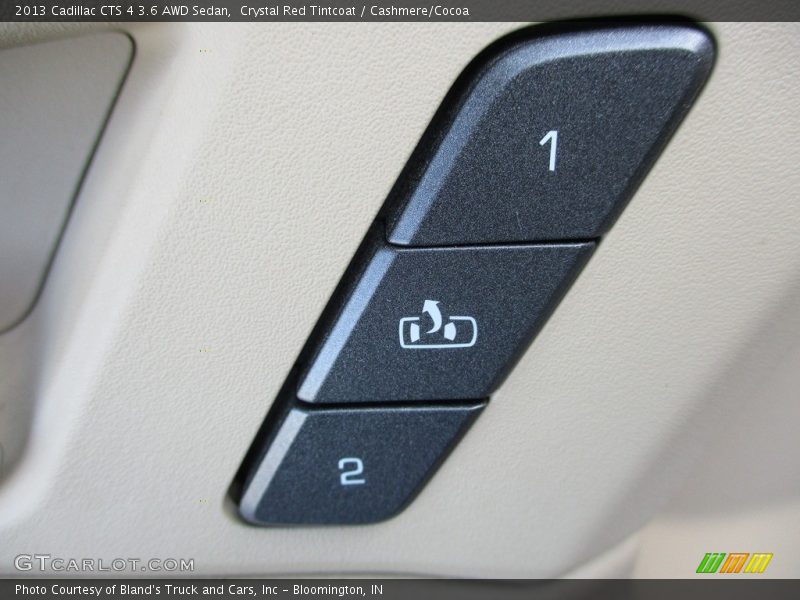 Crystal Red Tintcoat / Cashmere/Cocoa 2013 Cadillac CTS 4 3.6 AWD Sedan