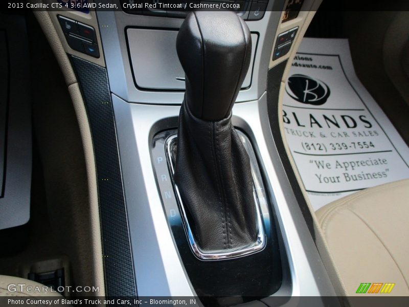  2013 CTS 4 3.6 AWD Sedan 6 Speed Automatic Shifter