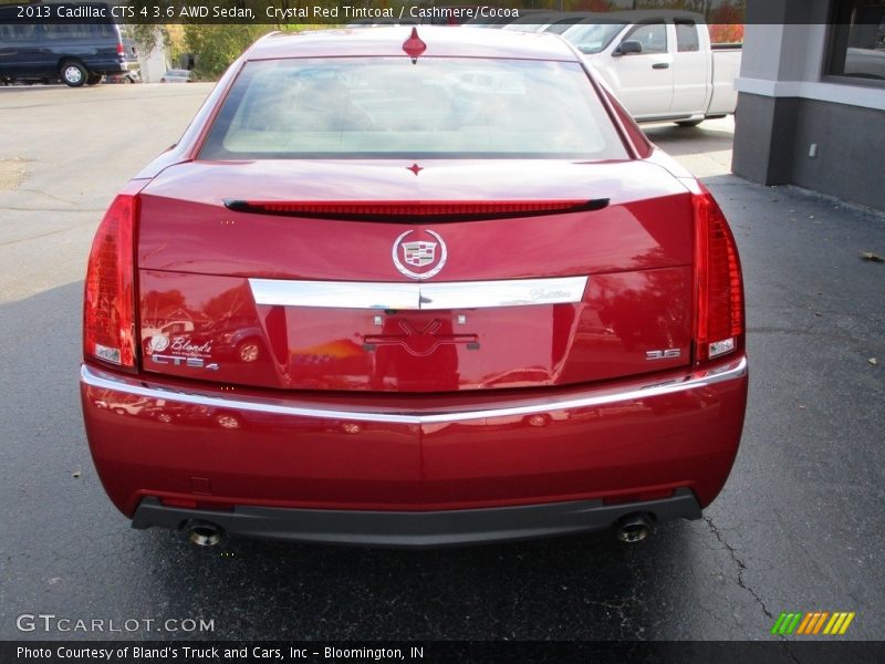 Crystal Red Tintcoat / Cashmere/Cocoa 2013 Cadillac CTS 4 3.6 AWD Sedan