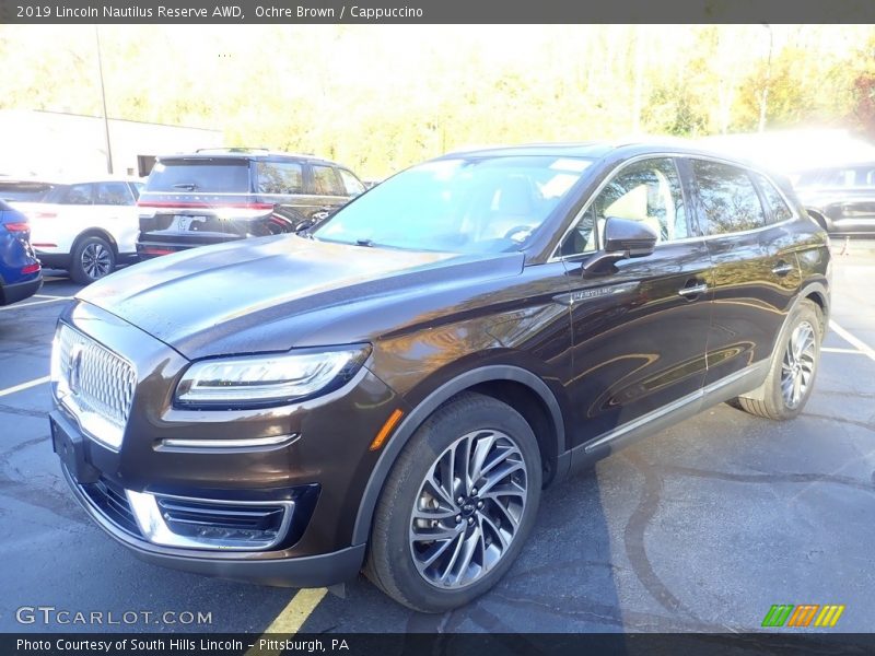 Ochre Brown / Cappuccino 2019 Lincoln Nautilus Reserve AWD