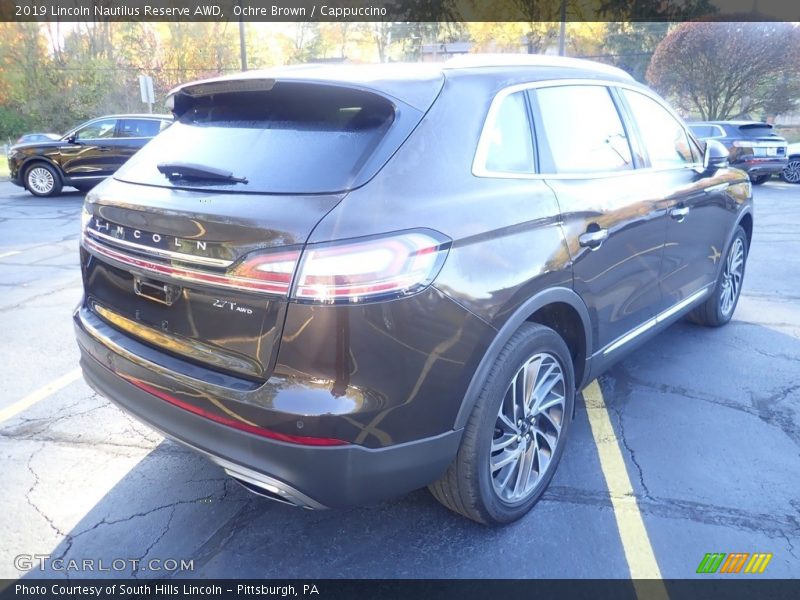 Ochre Brown / Cappuccino 2019 Lincoln Nautilus Reserve AWD