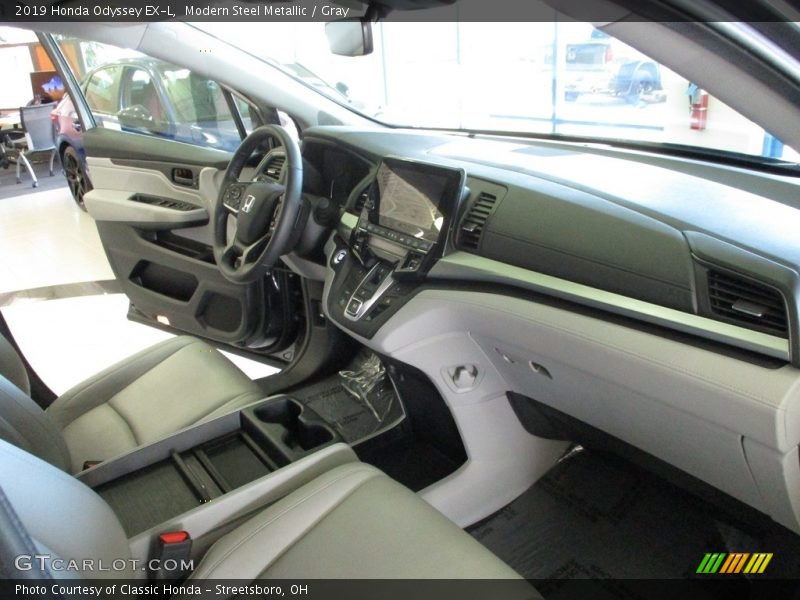 Modern Steel Metallic / Gray 2019 Honda Odyssey EX-L