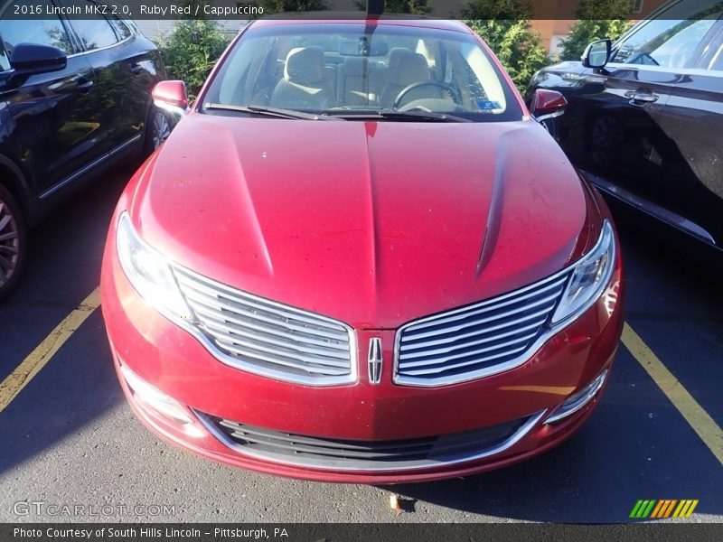 Ruby Red / Cappuccino 2016 Lincoln MKZ 2.0