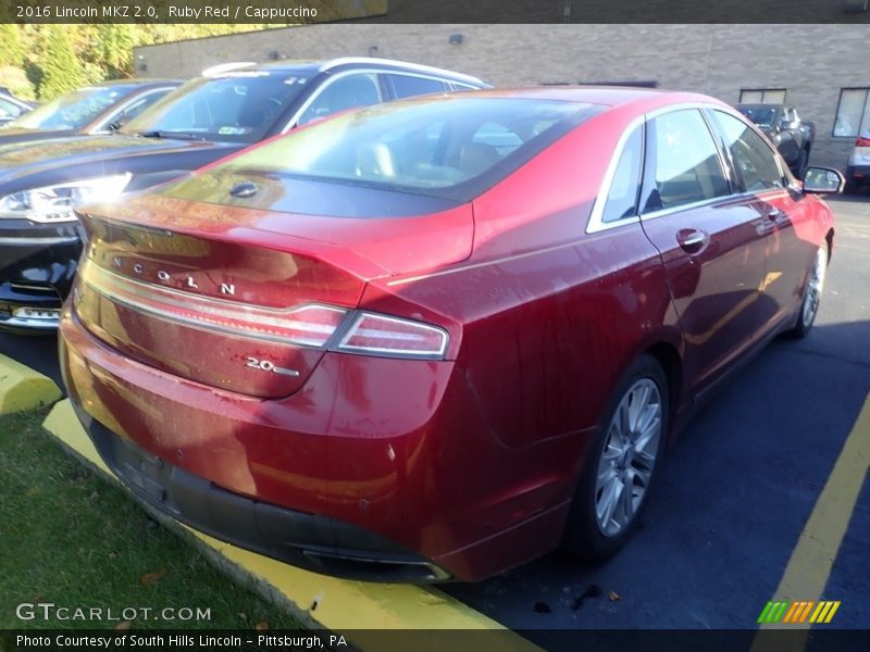 Ruby Red / Cappuccino 2016 Lincoln MKZ 2.0
