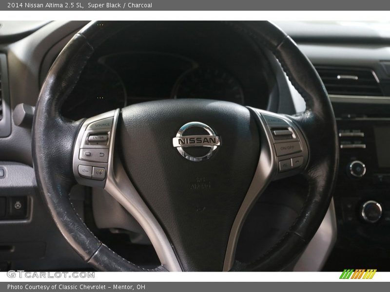 Super Black / Charcoal 2014 Nissan Altima 2.5 SL