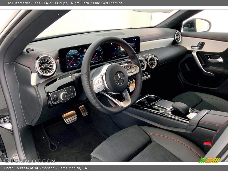  2023 CLA 250 Coupe Black w/Dinamica Interior