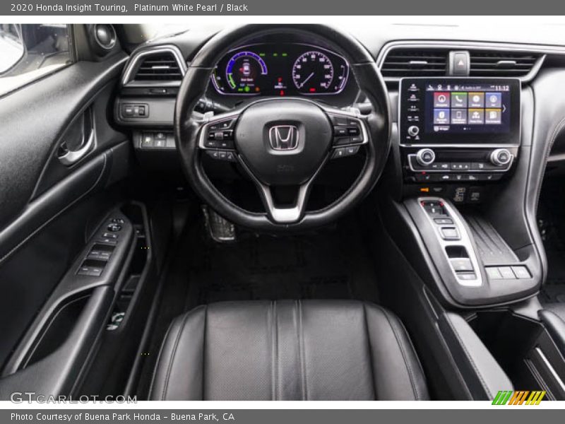 Platinum White Pearl / Black 2020 Honda Insight Touring