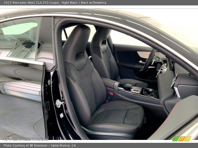 Front Seat of 2023 CLA 250 Coupe