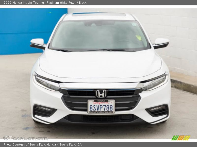 Platinum White Pearl / Black 2020 Honda Insight Touring