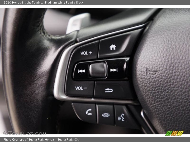 Platinum White Pearl / Black 2020 Honda Insight Touring