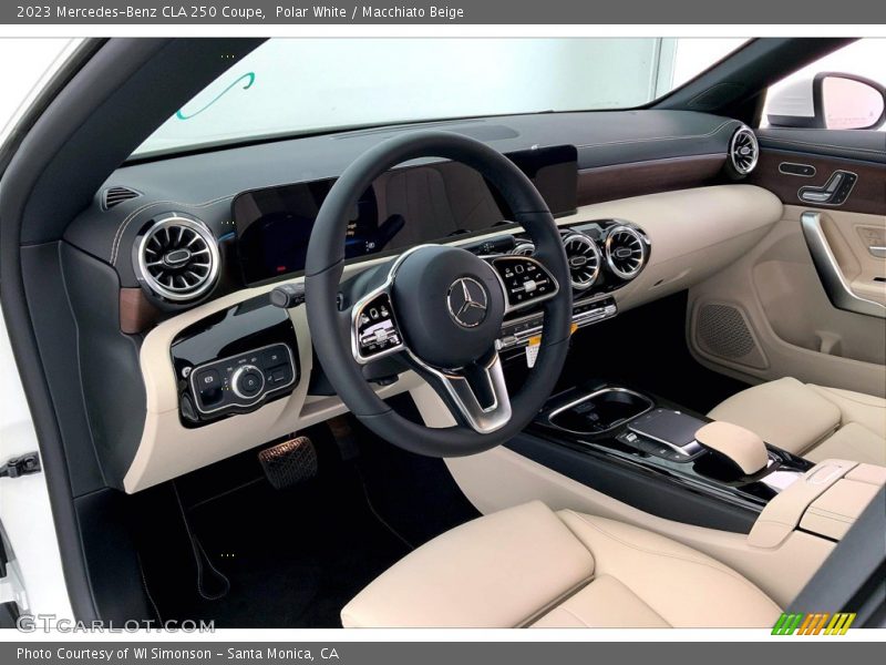 Dashboard of 2023 CLA 250 Coupe