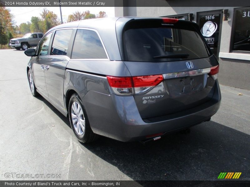 Modern Steel Metallic / Gray 2014 Honda Odyssey EX