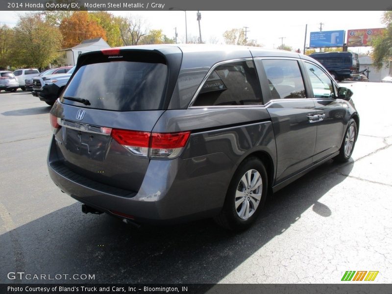 Modern Steel Metallic / Gray 2014 Honda Odyssey EX