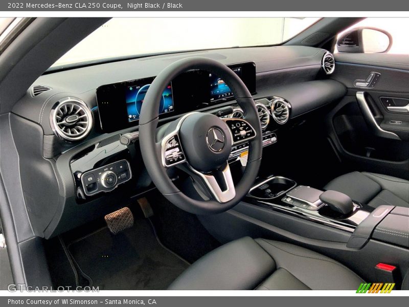 Night Black / Black 2022 Mercedes-Benz CLA 250 Coupe