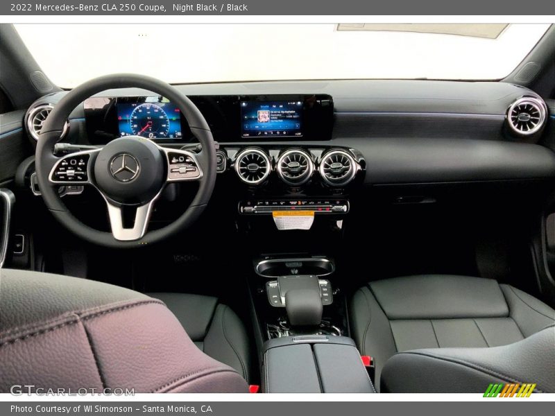 Night Black / Black 2022 Mercedes-Benz CLA 250 Coupe