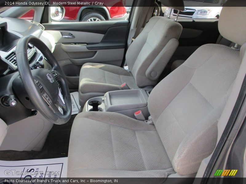 Modern Steel Metallic / Gray 2014 Honda Odyssey EX