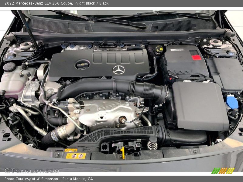 Night Black / Black 2022 Mercedes-Benz CLA 250 Coupe