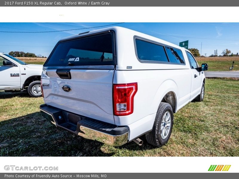 Oxford White / Earth Gray 2017 Ford F150 XL Regular Cab