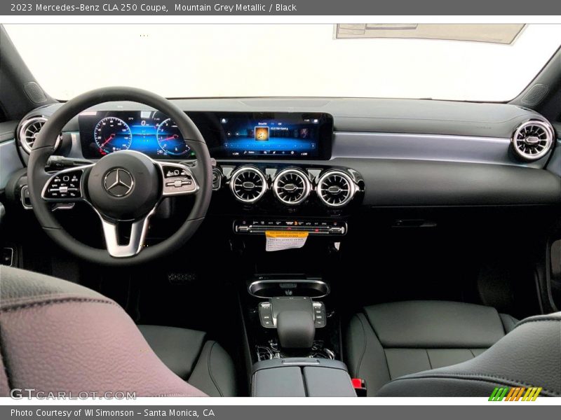 Dashboard of 2023 CLA 250 Coupe