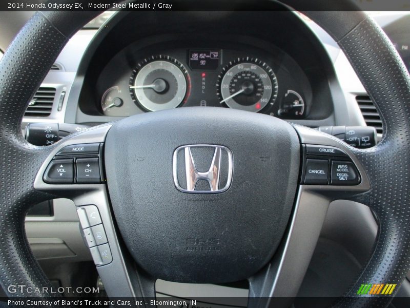 Modern Steel Metallic / Gray 2014 Honda Odyssey EX