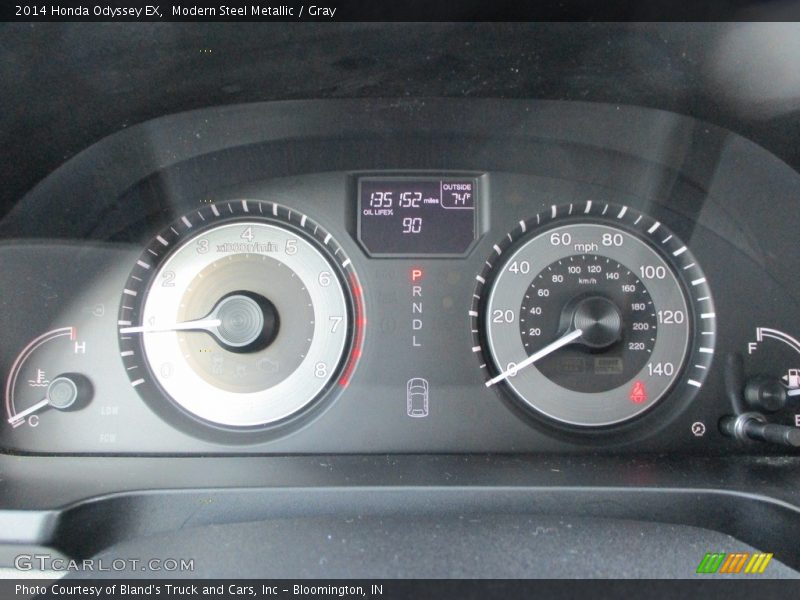 Modern Steel Metallic / Gray 2014 Honda Odyssey EX