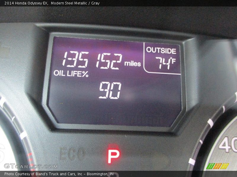 Modern Steel Metallic / Gray 2014 Honda Odyssey EX