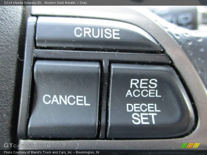 Modern Steel Metallic / Gray 2014 Honda Odyssey EX