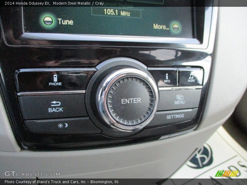 Modern Steel Metallic / Gray 2014 Honda Odyssey EX