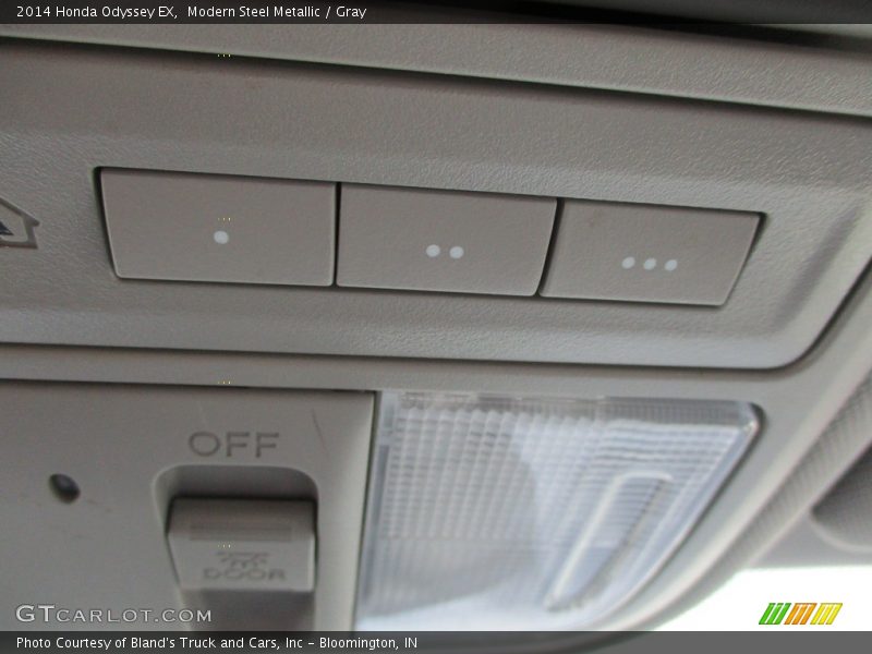 Modern Steel Metallic / Gray 2014 Honda Odyssey EX