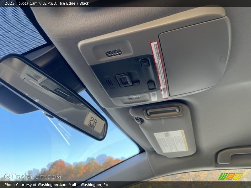 Ice Edge / Black 2023 Toyota Camry LE AWD