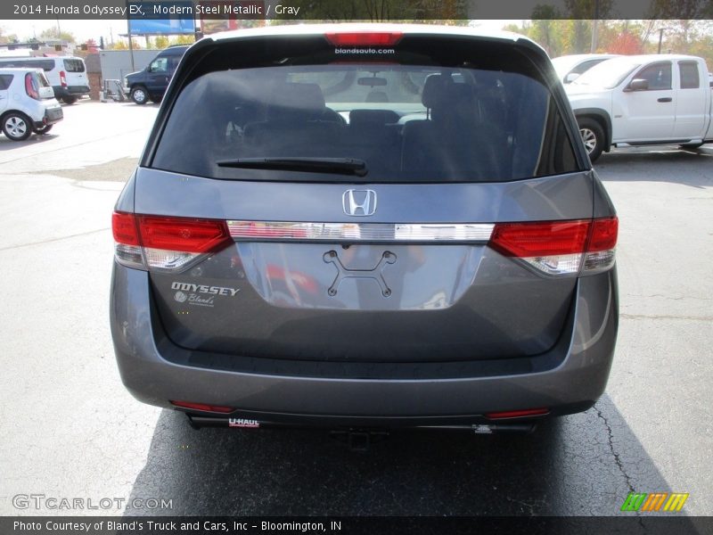 Modern Steel Metallic / Gray 2014 Honda Odyssey EX