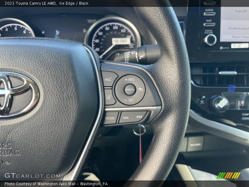 Ice Edge / Black 2023 Toyota Camry LE AWD