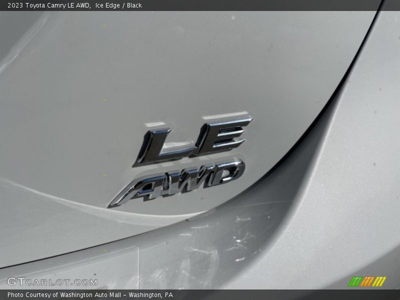 Ice Edge / Black 2023 Toyota Camry LE AWD