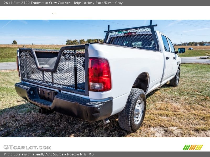 Bright White / Black/Diesel Gray 2014 Ram 2500 Tradesman Crew Cab 4x4