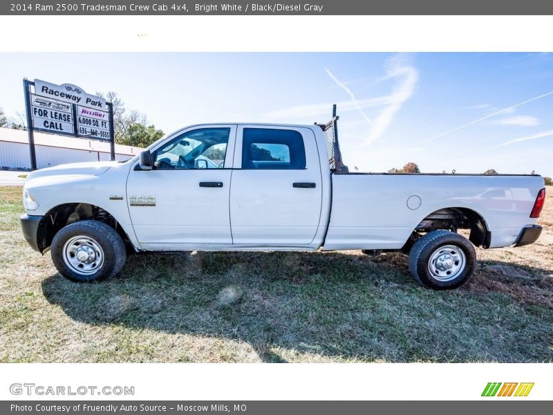 Bright White / Black/Diesel Gray 2014 Ram 2500 Tradesman Crew Cab 4x4
