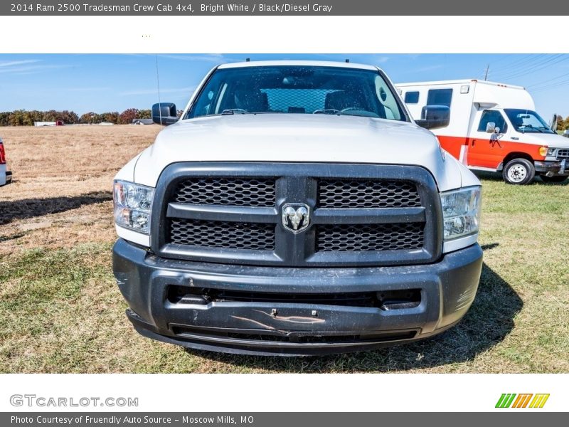 Bright White / Black/Diesel Gray 2014 Ram 2500 Tradesman Crew Cab 4x4