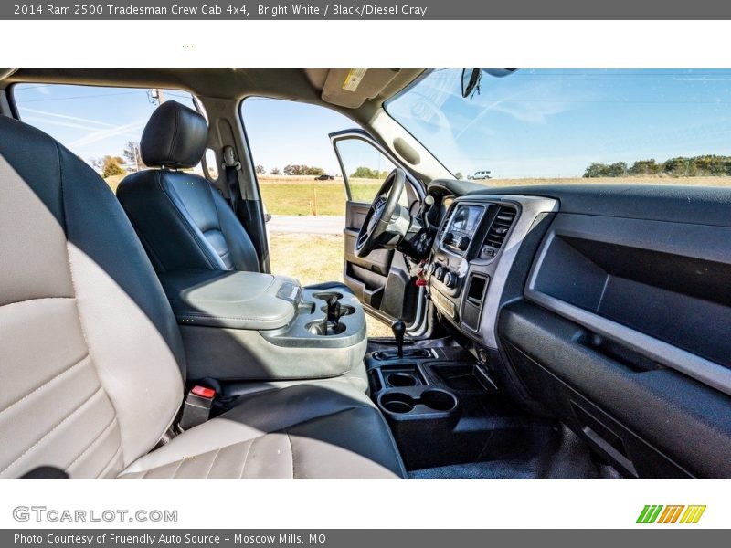 Bright White / Black/Diesel Gray 2014 Ram 2500 Tradesman Crew Cab 4x4