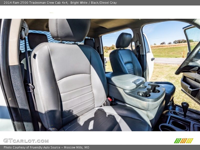 Bright White / Black/Diesel Gray 2014 Ram 2500 Tradesman Crew Cab 4x4