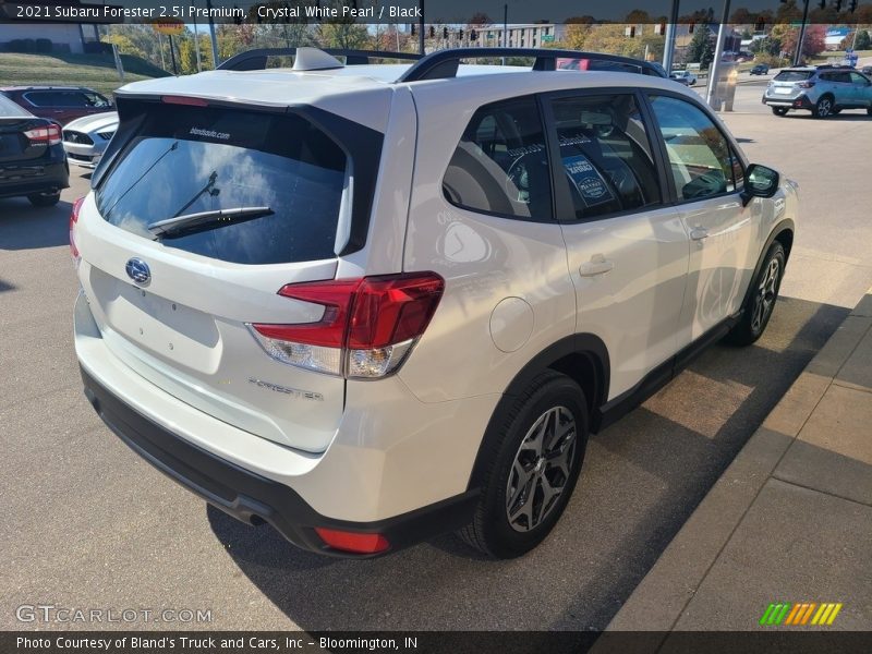 Crystal White Pearl / Black 2021 Subaru Forester 2.5i Premium