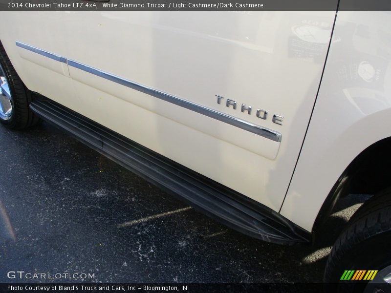 White Diamond Tricoat / Light Cashmere/Dark Cashmere 2014 Chevrolet Tahoe LTZ 4x4