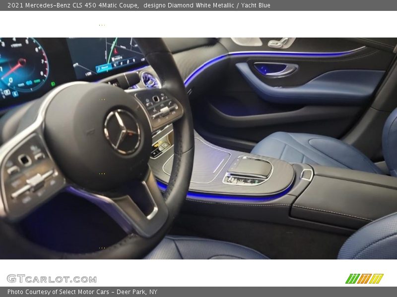  2021 CLS 450 4Matic Coupe Yacht Blue Interior