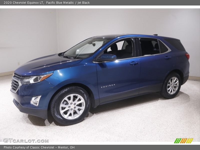 Pacific Blue Metallic / Jet Black 2020 Chevrolet Equinox LT