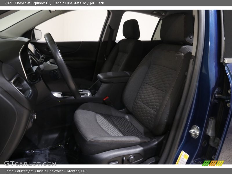 Pacific Blue Metallic / Jet Black 2020 Chevrolet Equinox LT