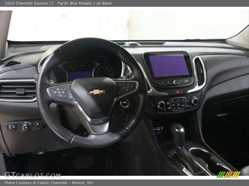 Pacific Blue Metallic / Jet Black 2020 Chevrolet Equinox LT
